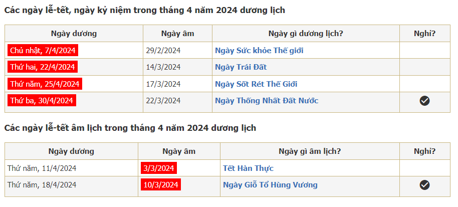 Ngày Giỗ Tổ Hùng Vương năm 2024 được nghỉ mấy ngày?